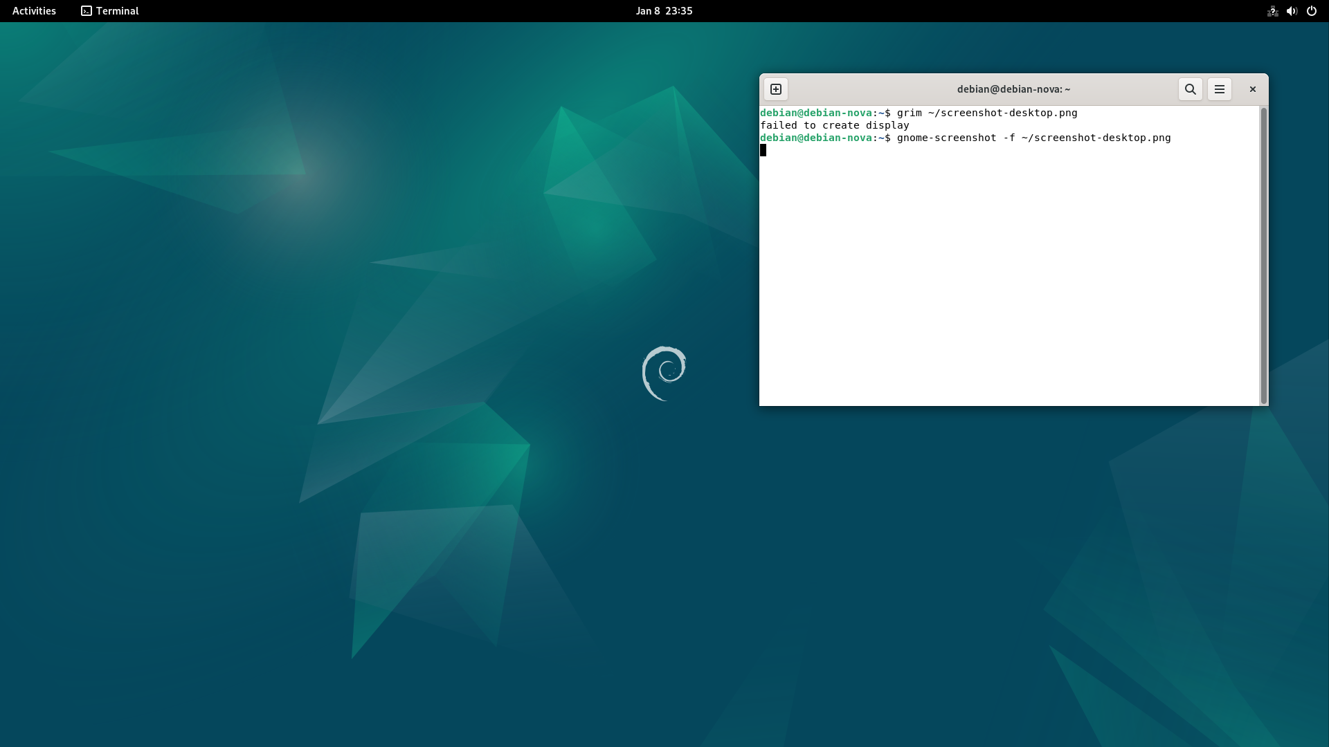 Indiedroid Nova Debian desktop environment